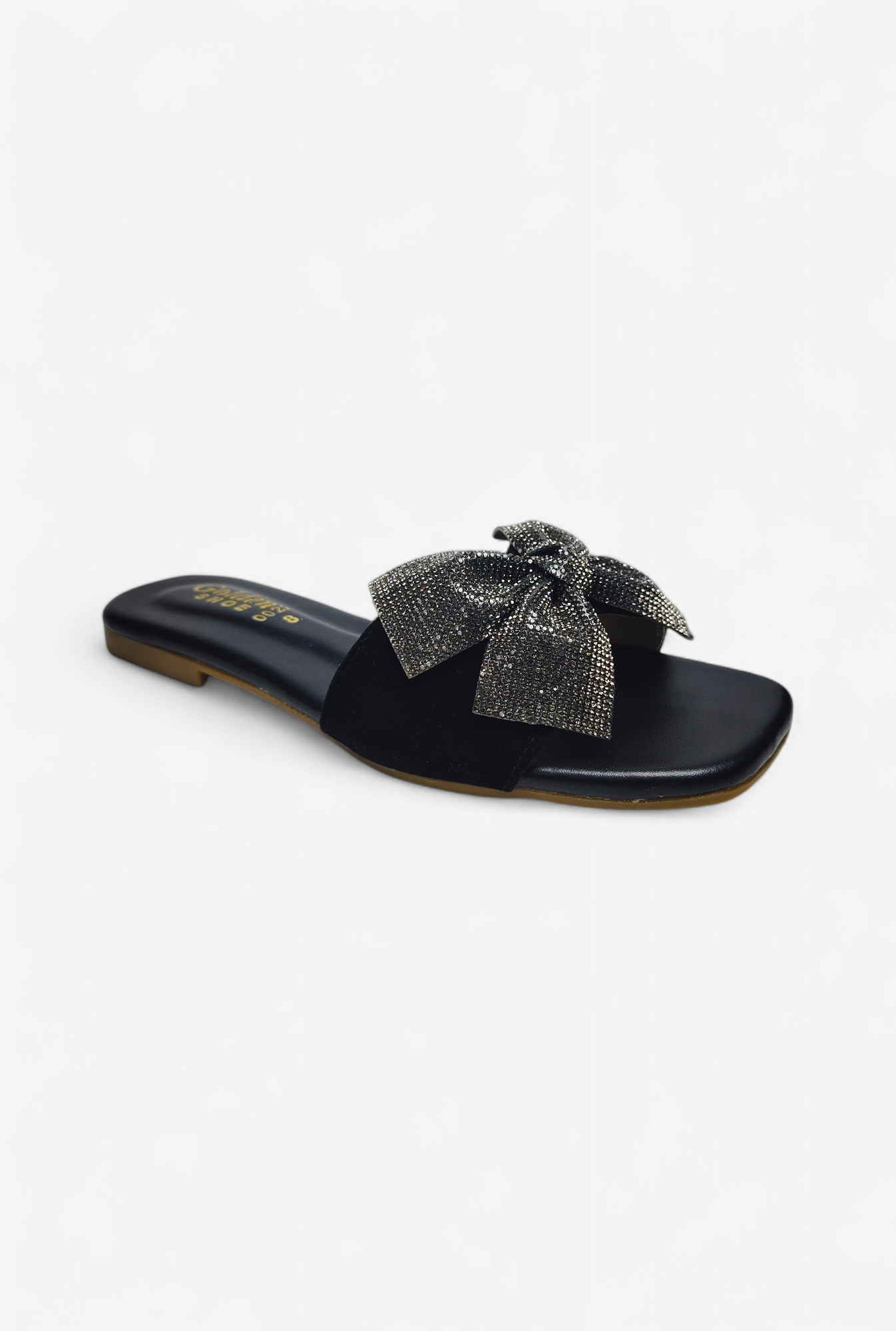 Signature Pavé Bow Slide K0022