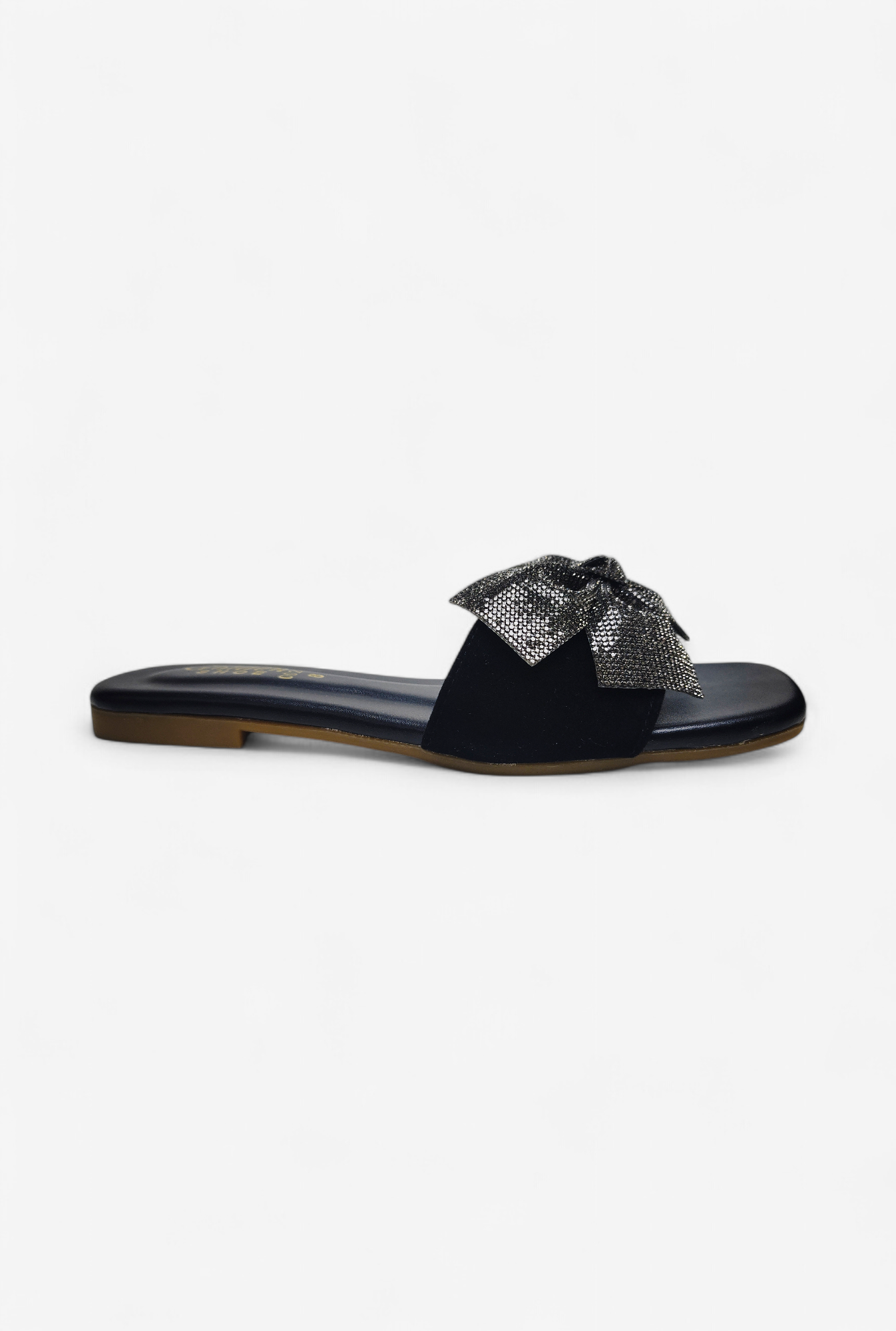 Signature Pavé Bow Slide K0022