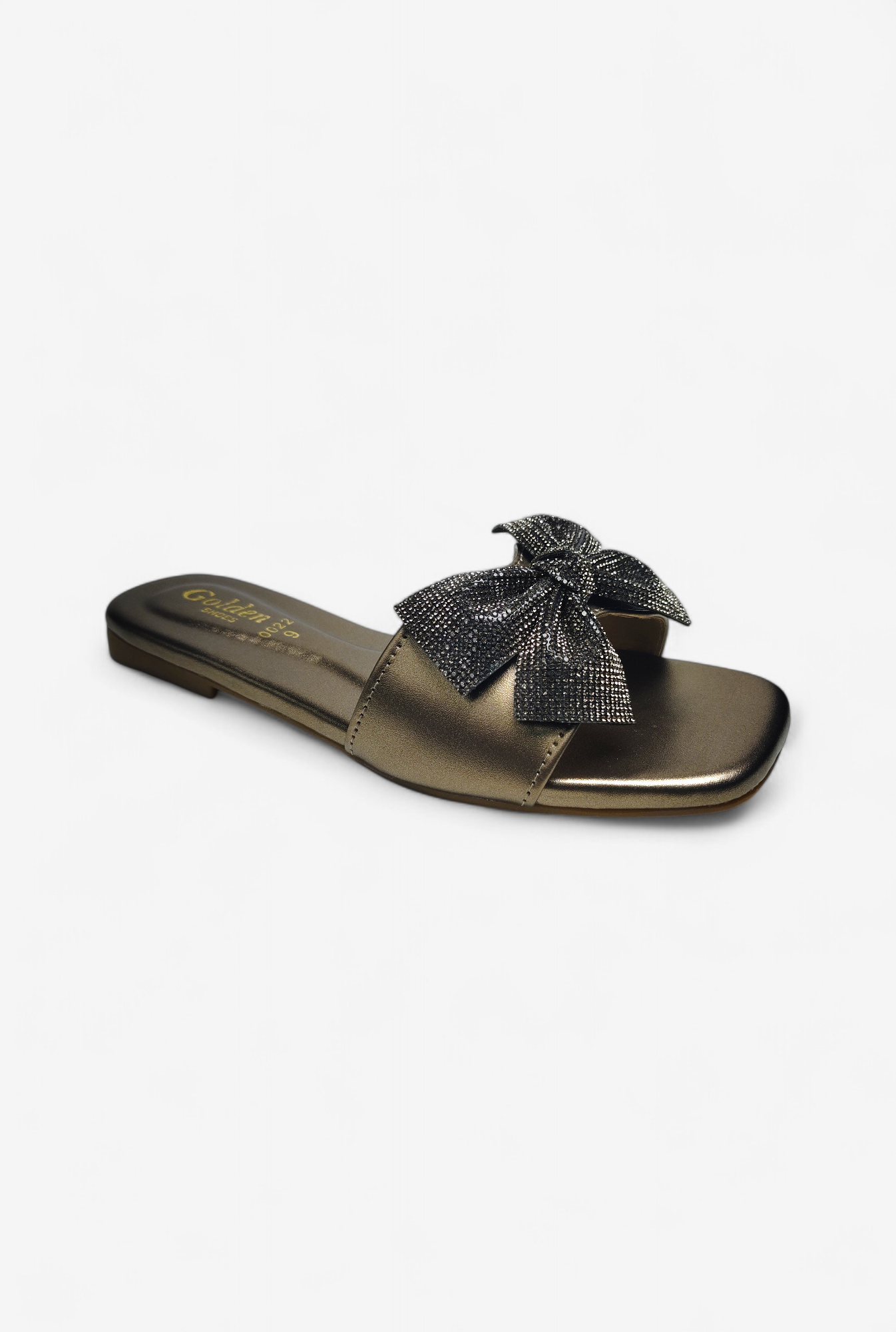 Signature Pavé Bow Slide K0022