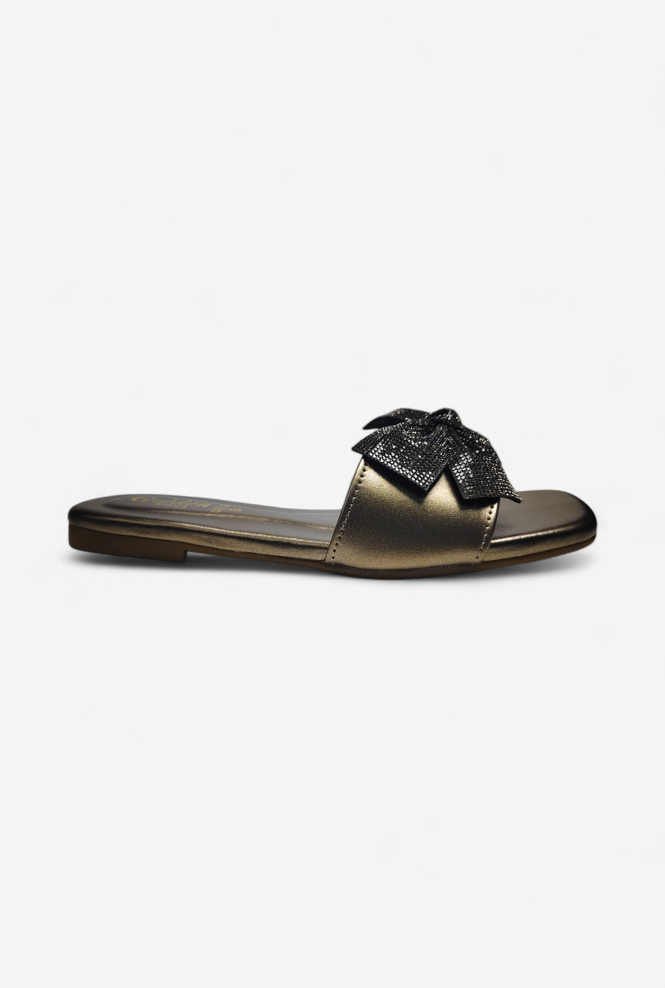 Signature Pavé Bow Slide K0022