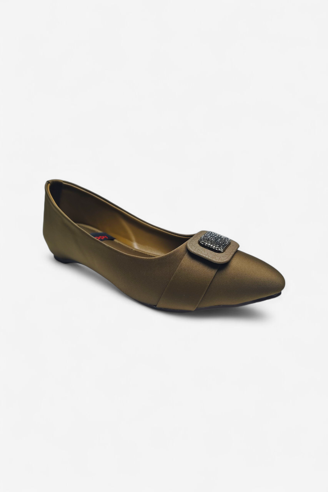 Square Crest Ballet Pumps K511