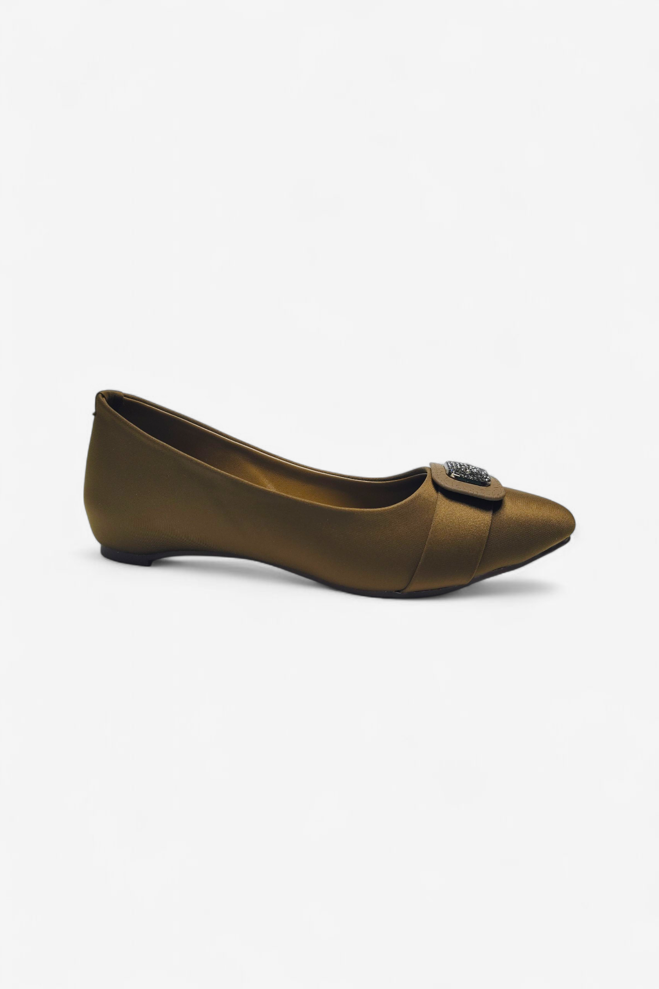 Square Crest Ballet Pumps K511