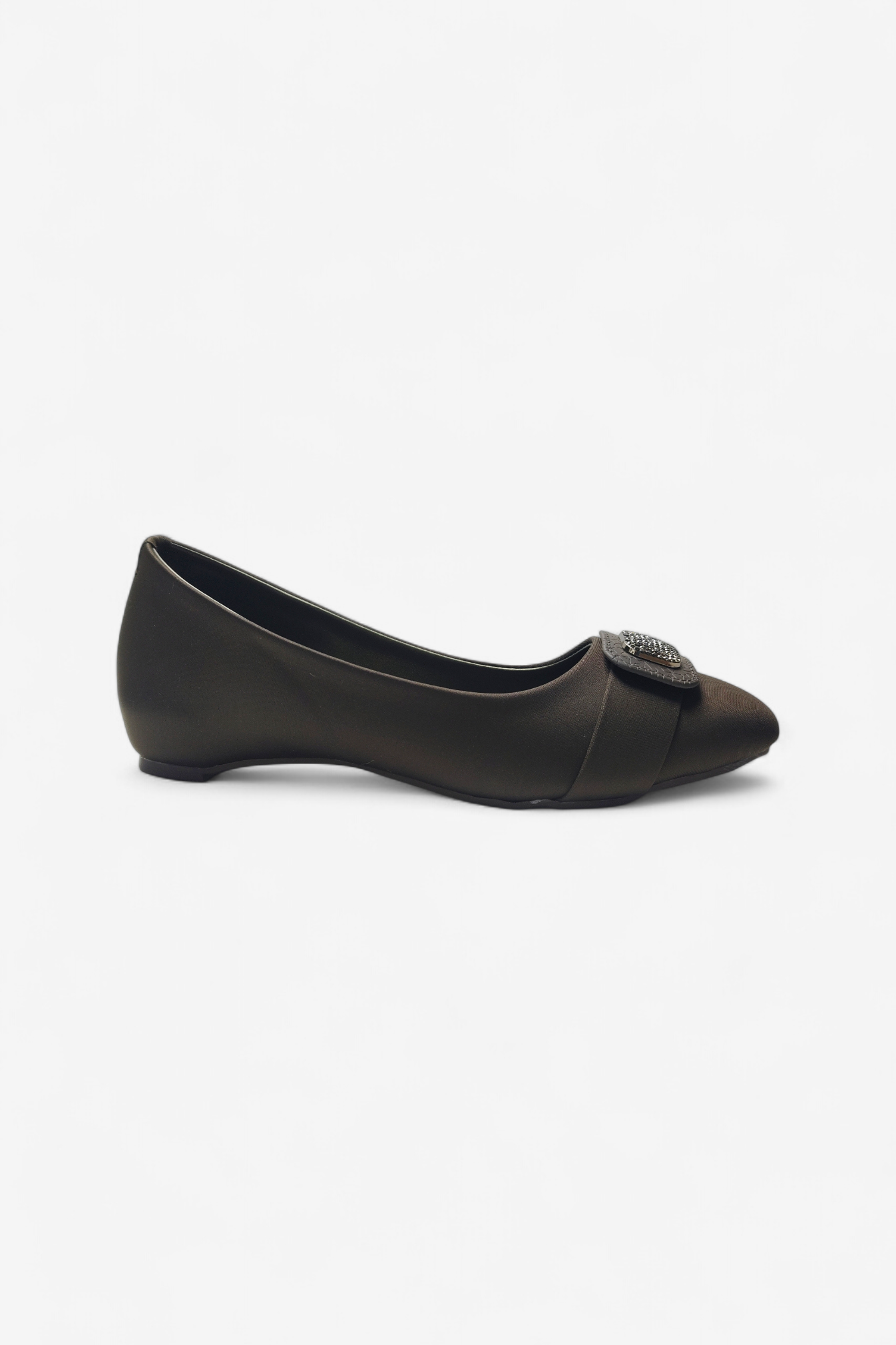 Square Crest Ballet Pumps K511