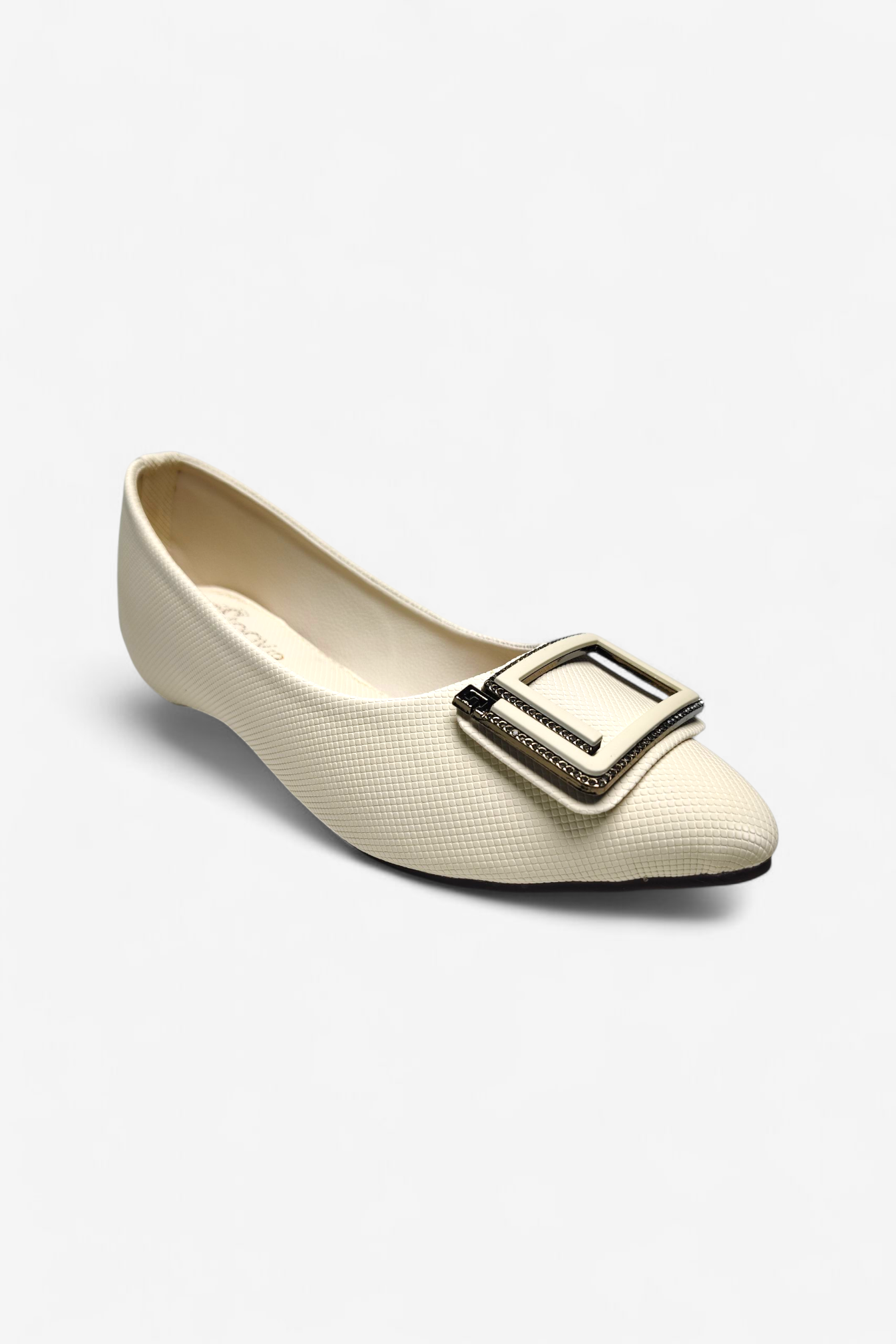 Statement Buckle Pointed Pumps K878