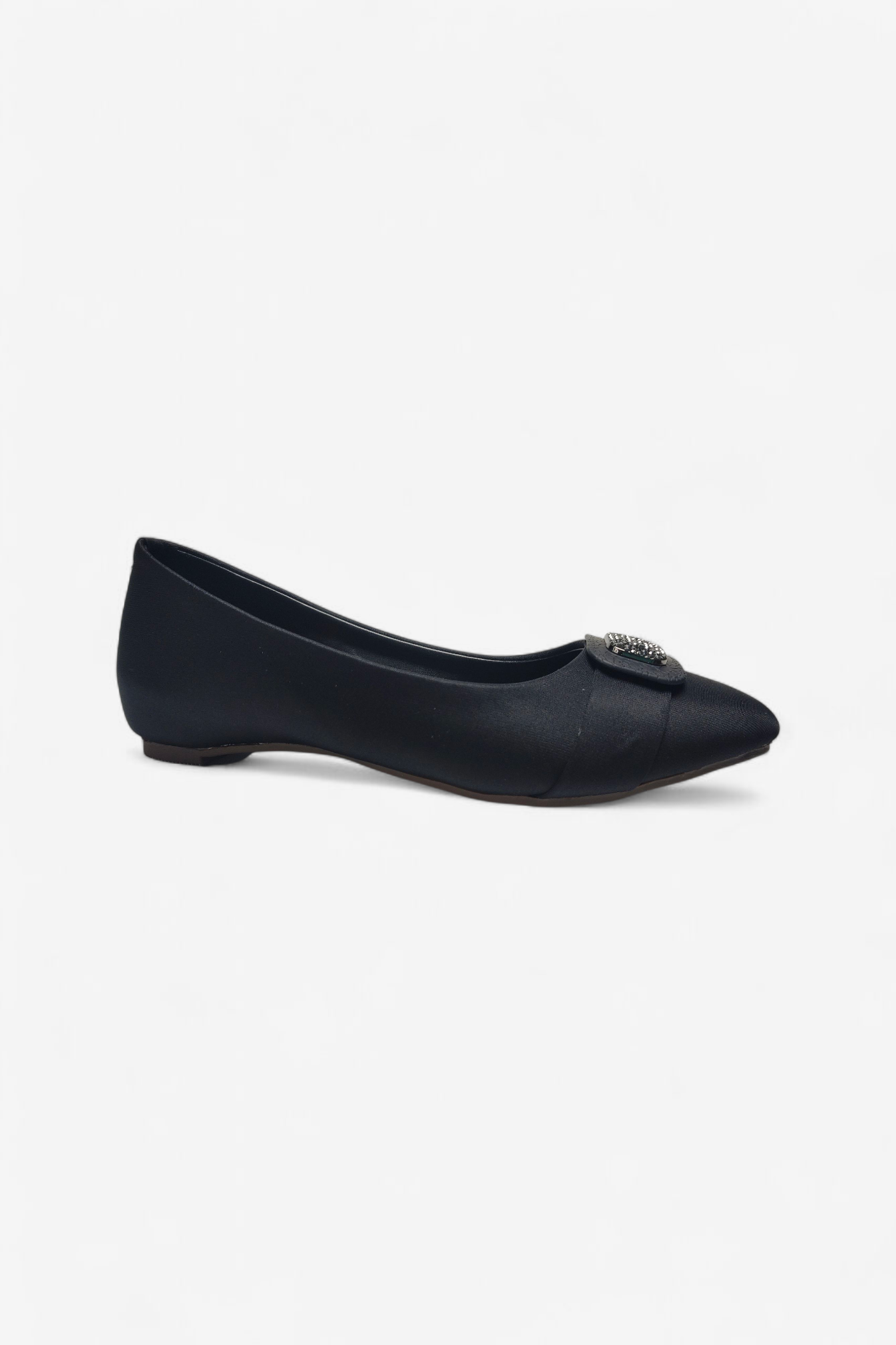 Square Crest Ballet Pumps K511