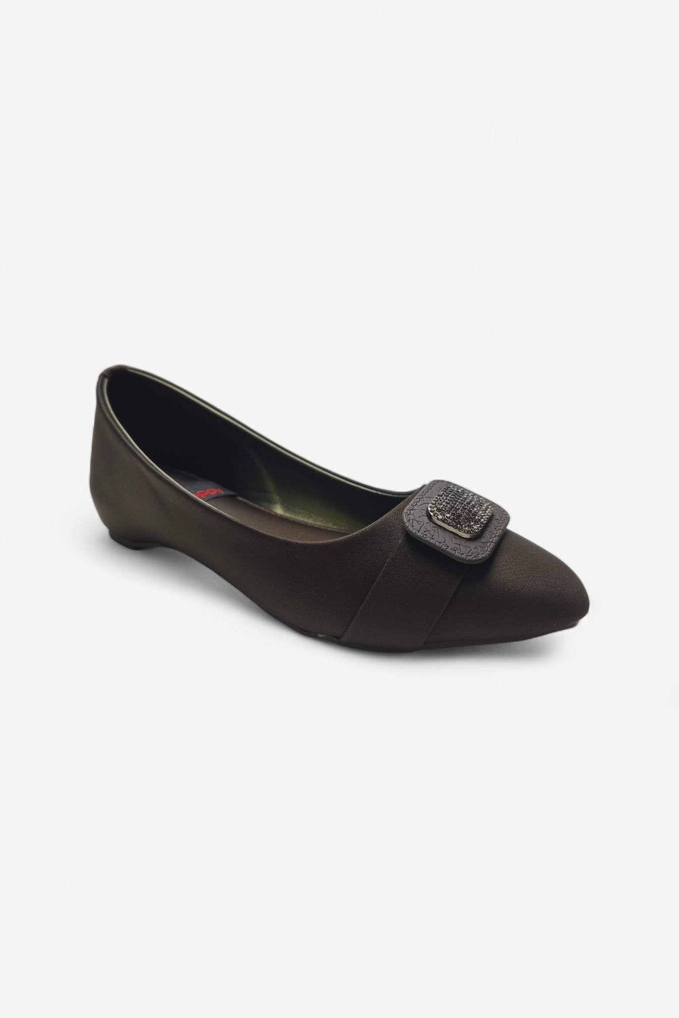 Square Crest Ballet Pumps K511